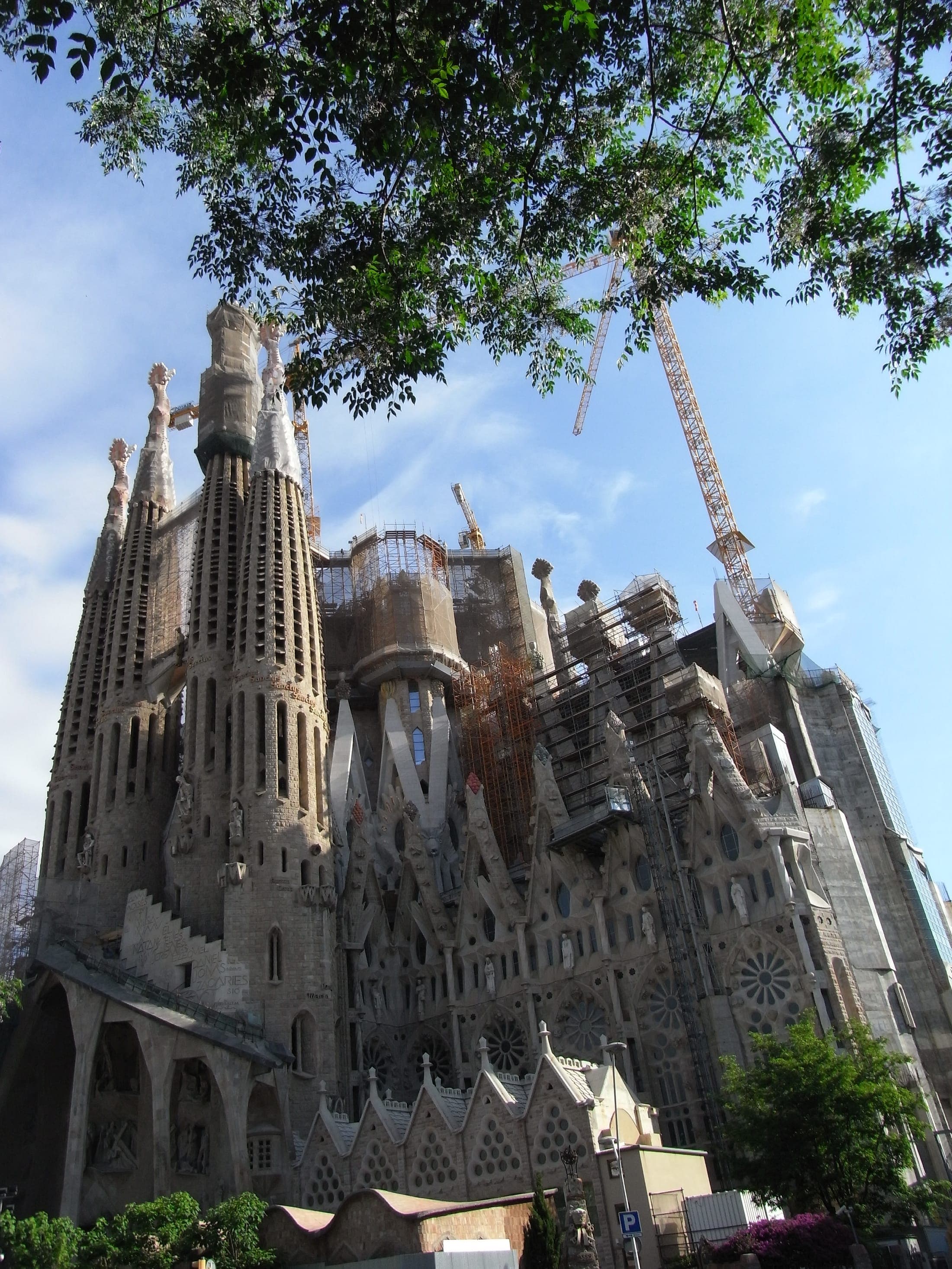 Sagrada Família basilica by Antoni Gaudí, Barcelona, Spain