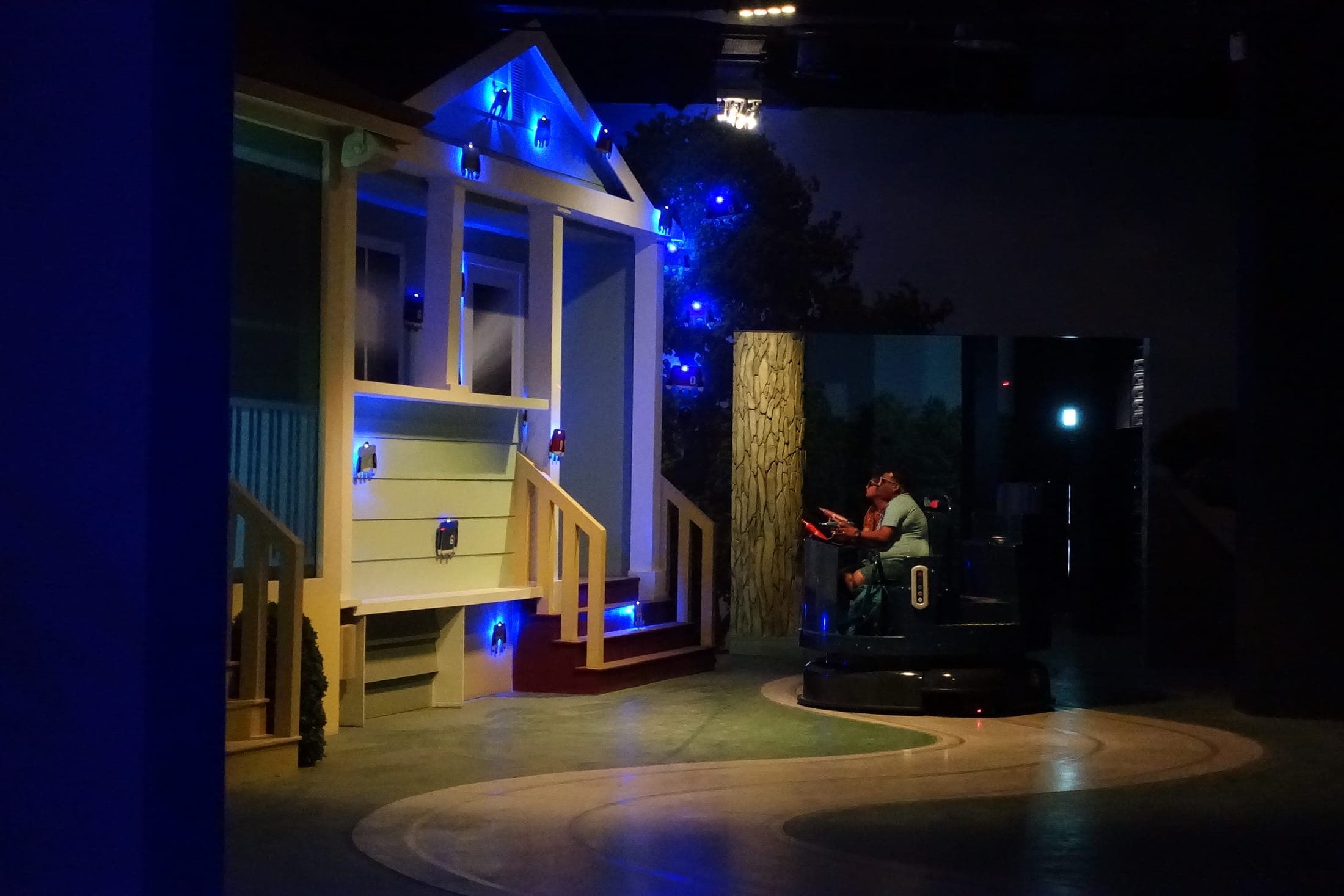 Themed attraction area at IMG Worlds of Adventure indoor theme park, Dubai